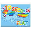 My Little Pony Rainbow Dash In 10 Seconds Flat Magnet